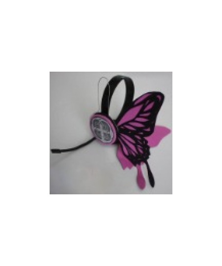 Butterfly Headphone vers. rosa